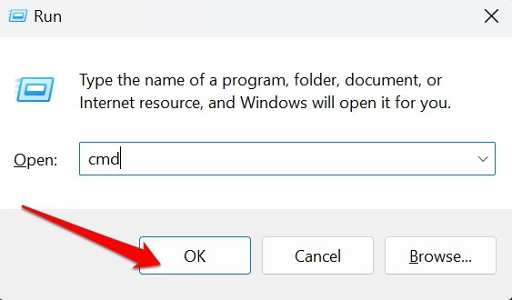 open command prompt