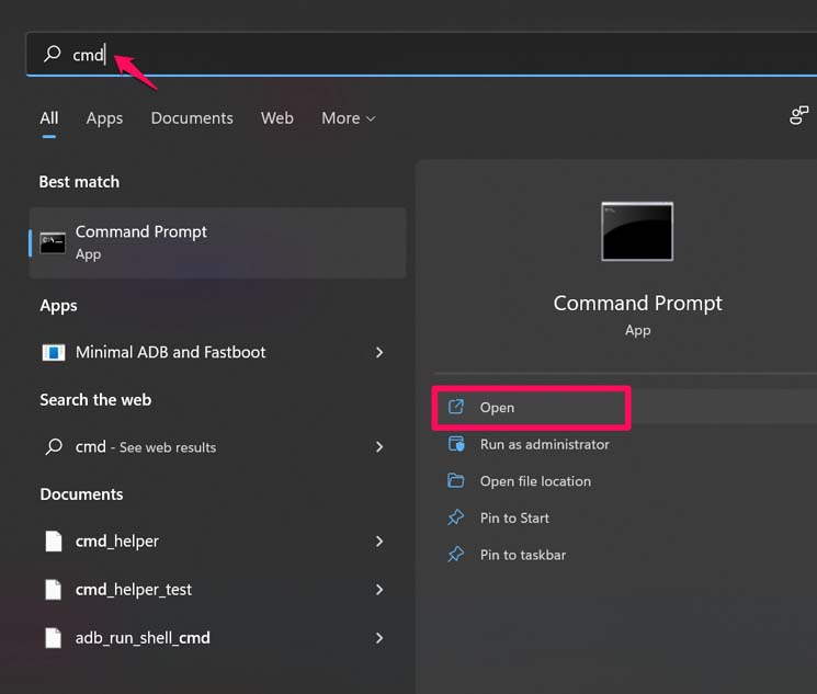 How to Fix Windows 11 Taskbar Not Working 7 open command prompt in Windows 11