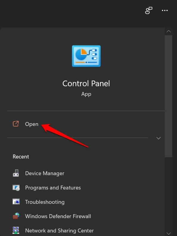 How to Fix Slow File Transfer Speed on Windows 11? 11 open control panel
