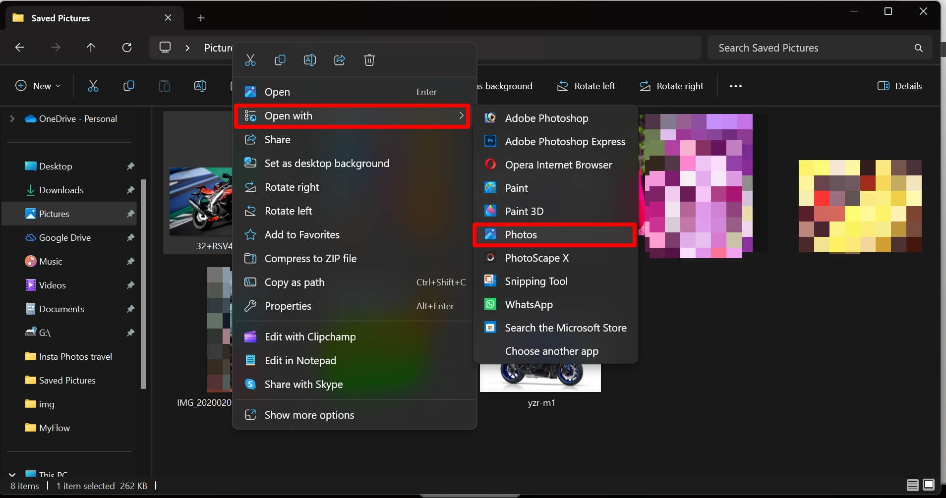 How to Make Background Transparent in Windows Photos App 2 open images in Windows Photos app