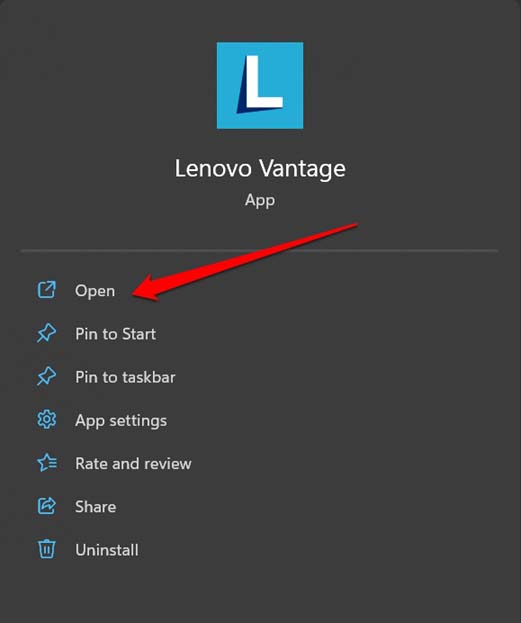 How to Fix Windows 11 Lagging After Software Update? 11 open lenovo vantage
