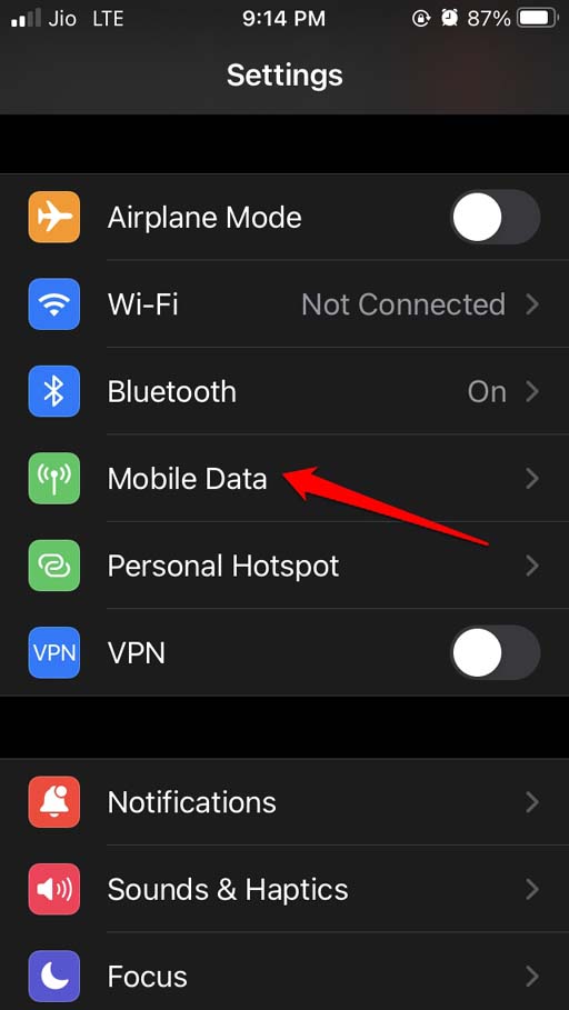 How To Fix Cellular Internet Not Working On iPhone? 8 open mobile data