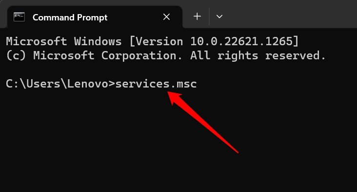 8 Best Ways to Open Services on Windows 11 5 open services app from command prompt