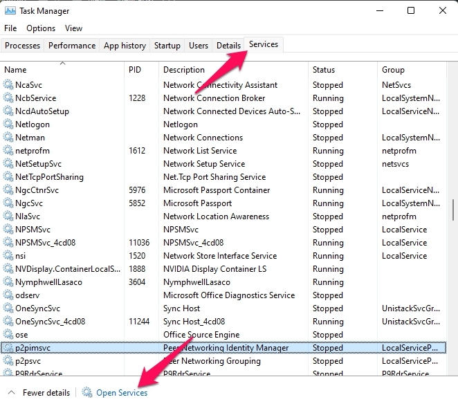 Fix: Service Host SysMain High disk Usage in Windows 11 12 open services