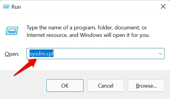 How to Fix Alt + Tab Shortcut Not Working on Windows 11? 8 open system properties