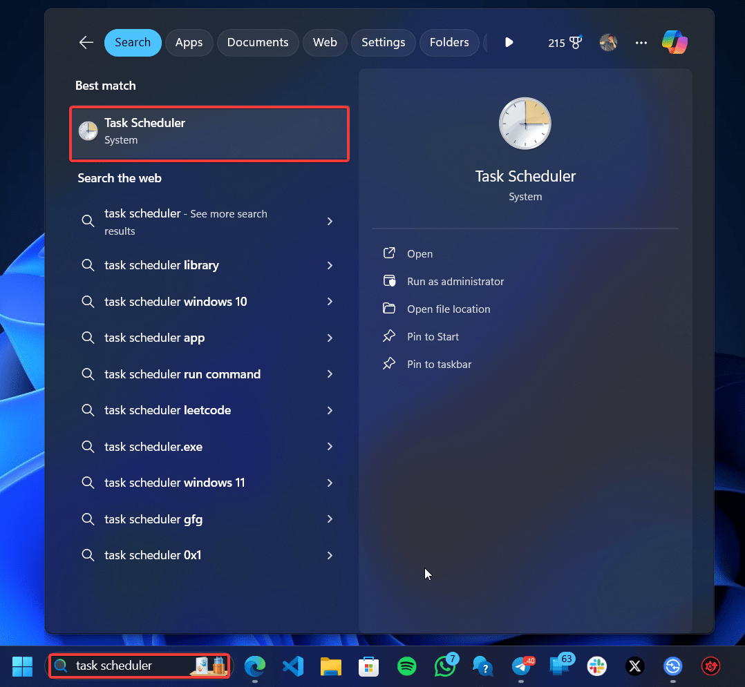 What to do if your PC Randomly Shutting Down 2 open task scheduler