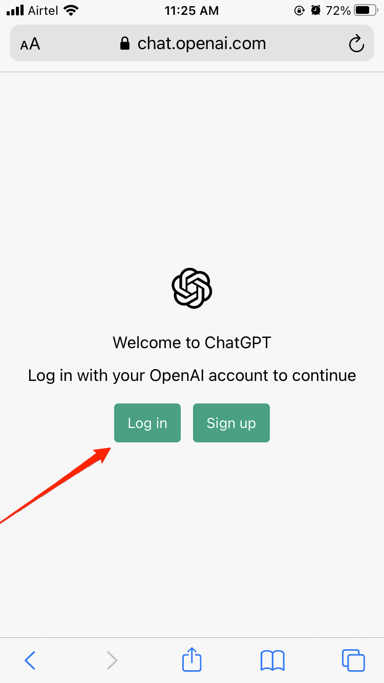 How to Install ChatGPT as an App on iPhone? 2 open the Safari browser on your iPhone and go to httpschat.openai.comchat