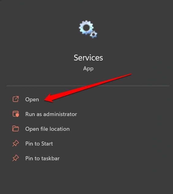 How to Fix Error Encountered During Windows Update? 11 open the Services app Windows 11