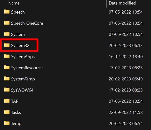 8 Best Ways to Open Services on Windows 11 13 open the System 32 folder