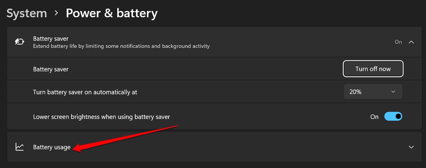 How to Fix Background Apps Permissions Option Missing on Windows 11? 9 open the battery usage