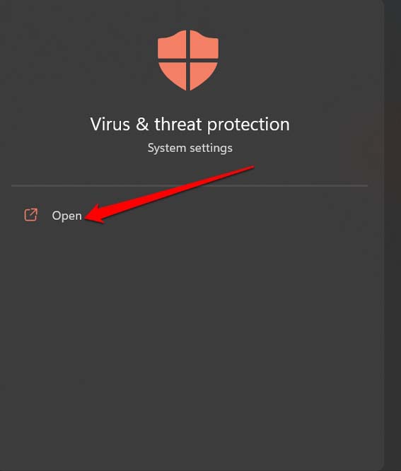 How to Fix Slow File Transfer Speed on Windows 11? 7 open virus and threat protection windows