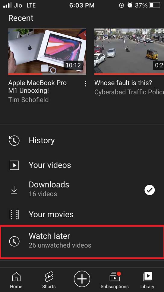 How to Loop Videos on YouTube App for iOS? 4 open watch later playlist of YouTube
