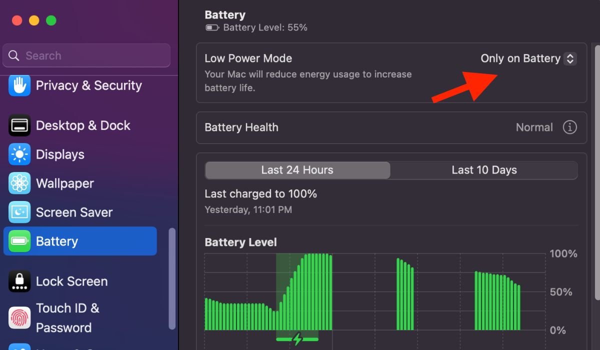 How to Fix MacBook Keyboard Backlight Not Working? 9 Low power mode