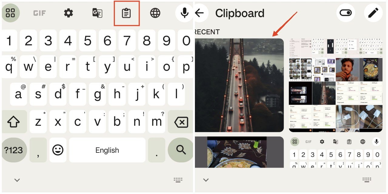 How to Copy and Paste Photos on Android 9 paste and image from the clipboard in Gboard