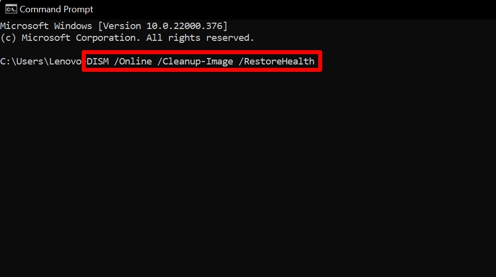 How to Fix 'Parameter is Incorrect' External Hard Disk Issue on Windows 11 13 perform DISM check