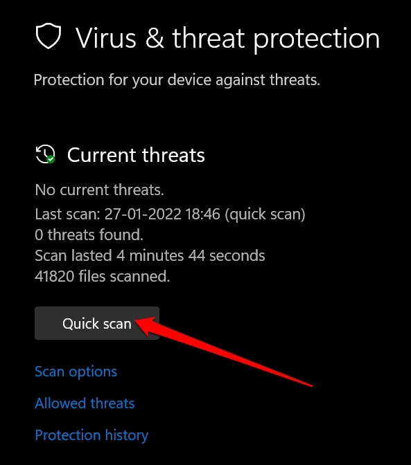 How to Fix the Stdole32.tlb Error in Windows 11 9 perform quick scan to check for malware
