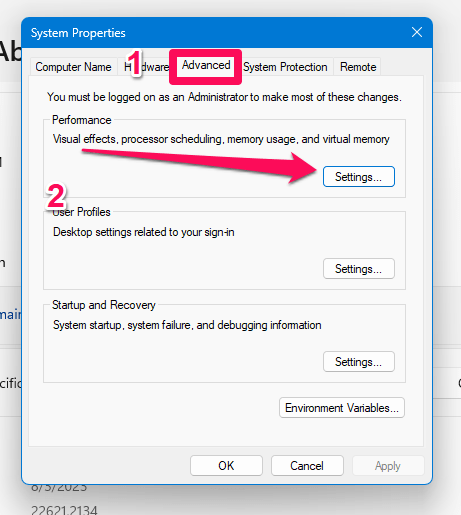 How to Fix Not Enough Memory Error in DirectX 12? 9 Increase the Paging File Size