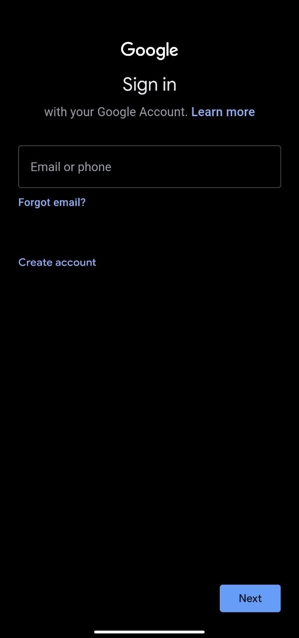 How to Create and Use Google Passkey on Android? 3 Sign into your Google Account