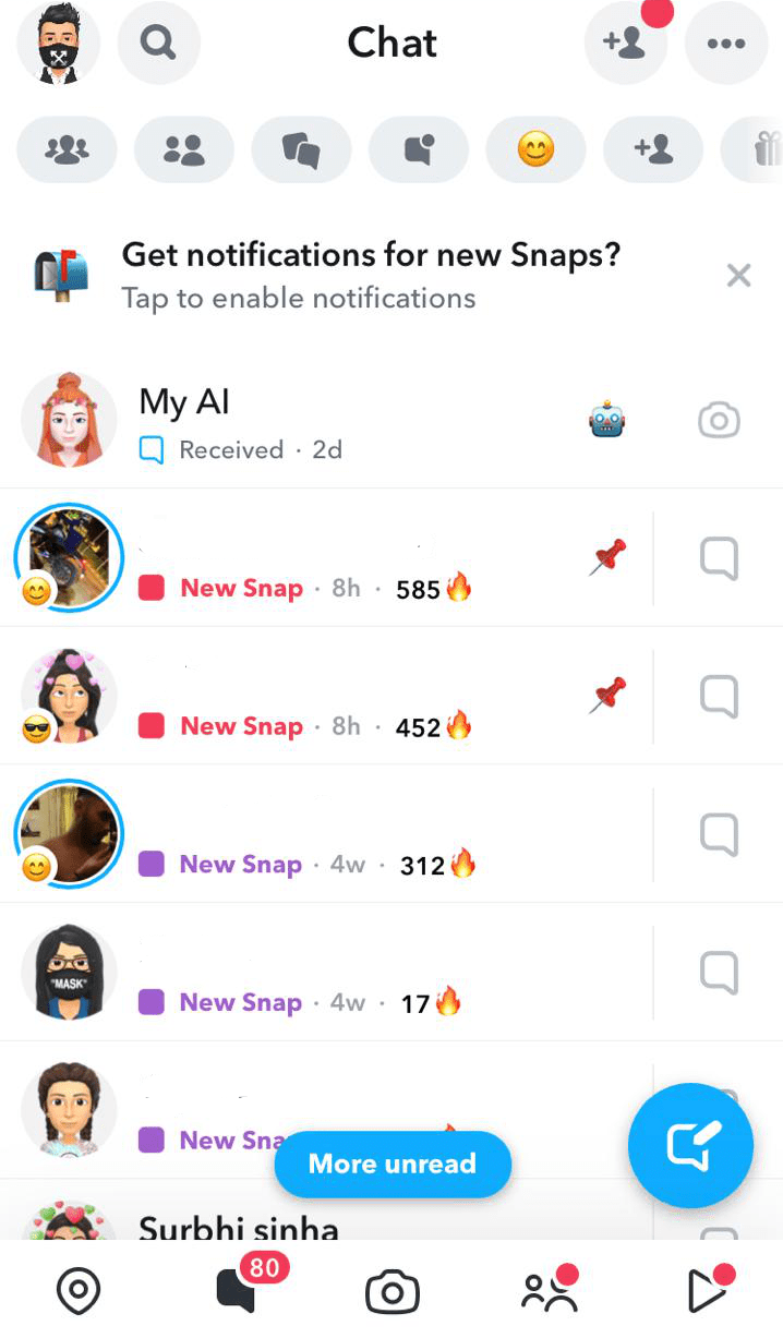 How to Pin Someone on Snapchat? 3 the conversation will be pinned to your chat screen.