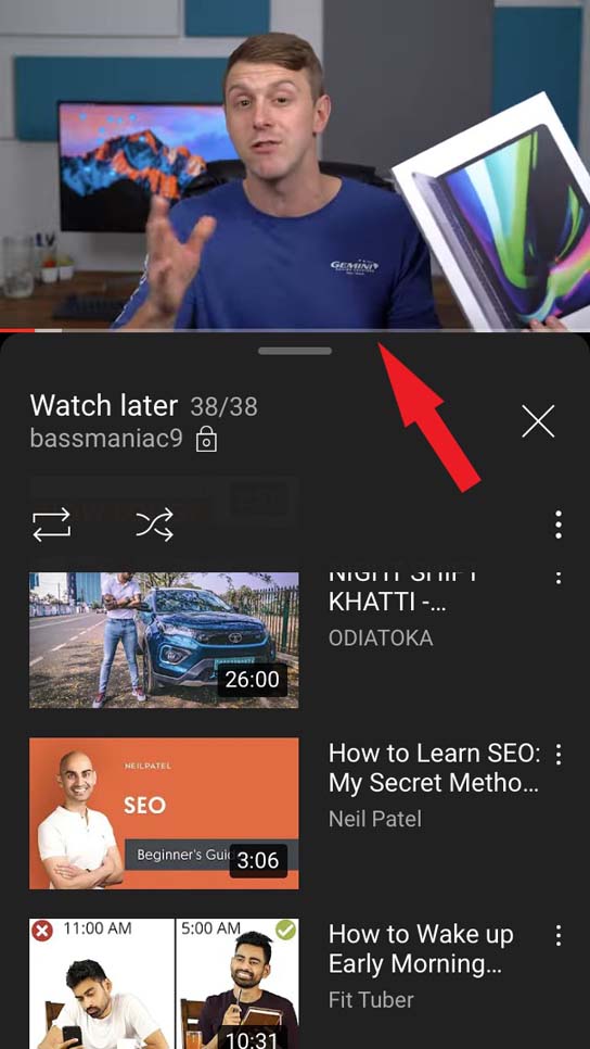 How to Loop Videos on YouTube App for iOS? 5 play the YouTube video