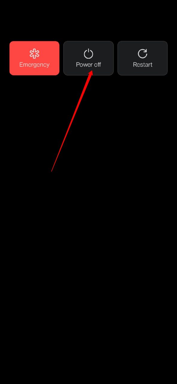 power off Android device