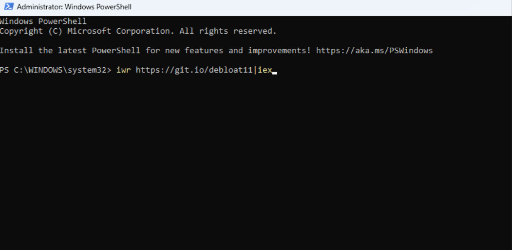 How to Debloat Windows 11 to Improve Performance 6 Debloat Via Power Shell
