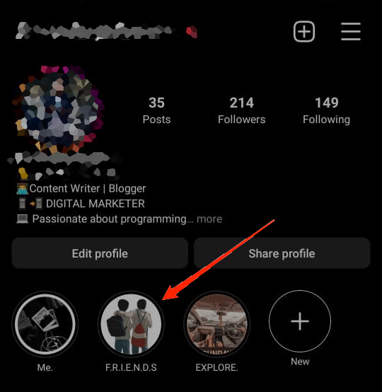 How to Delete Highlights on Instagram? 2 locate the Highlight you want to delete and long-press on it.