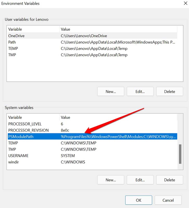 program files variable