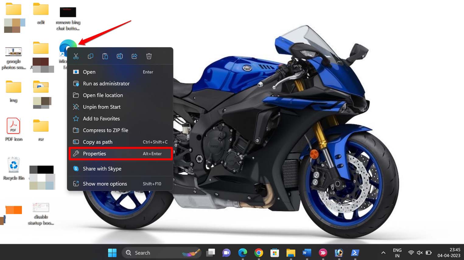 How to Remove Bing Chat Button From Microsoft Edge? 6 properties of Edge browser