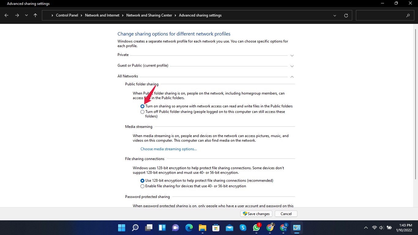 How to Fix Windows 11 Cannot Access Shared Folder Error? 13 public folder sharing