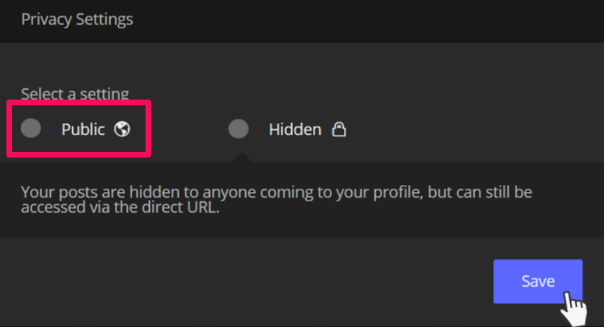 How to Make Photos Private on Imgur? 7 Make your Post Public