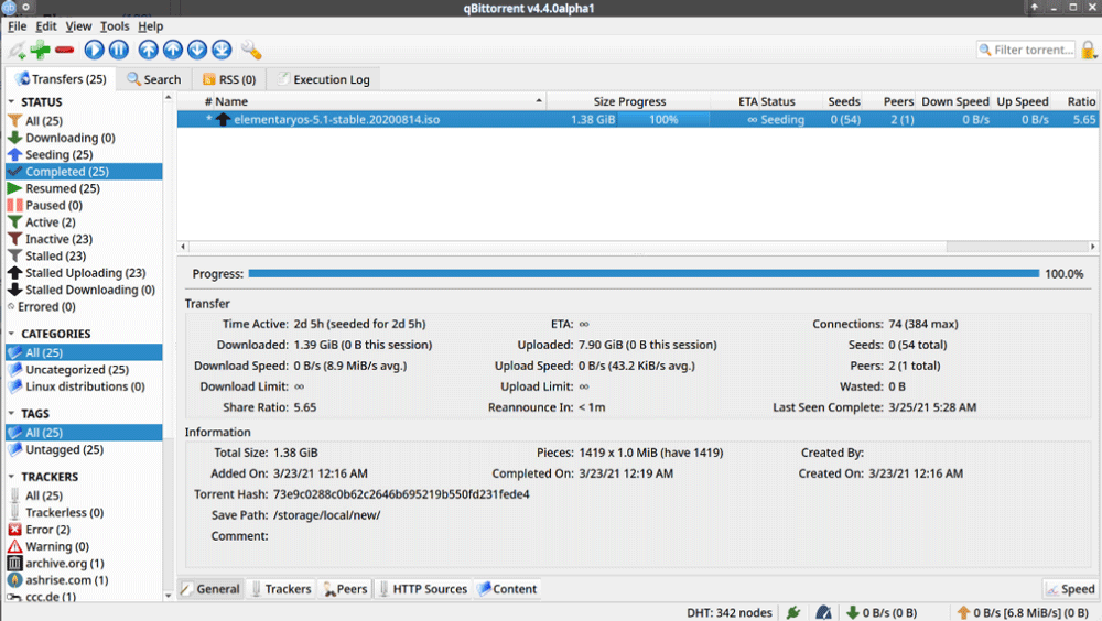 qBittorrent qBittorrent