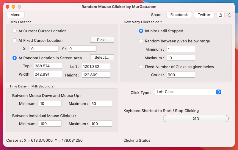 5 Best Auto Clicker Apps for Mac 5 Auto Mouse Click by MurGaa