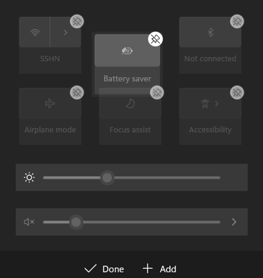 How to Customize Action Center Shortcuts on Windows 11? 7 re-arrange windows 11 quick settings in action center