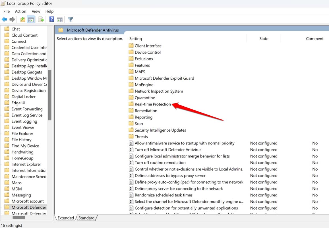 How to Fix 'This Setting Is Managed by Your Administrator' Error on Windows 11? 13 real time protection policies