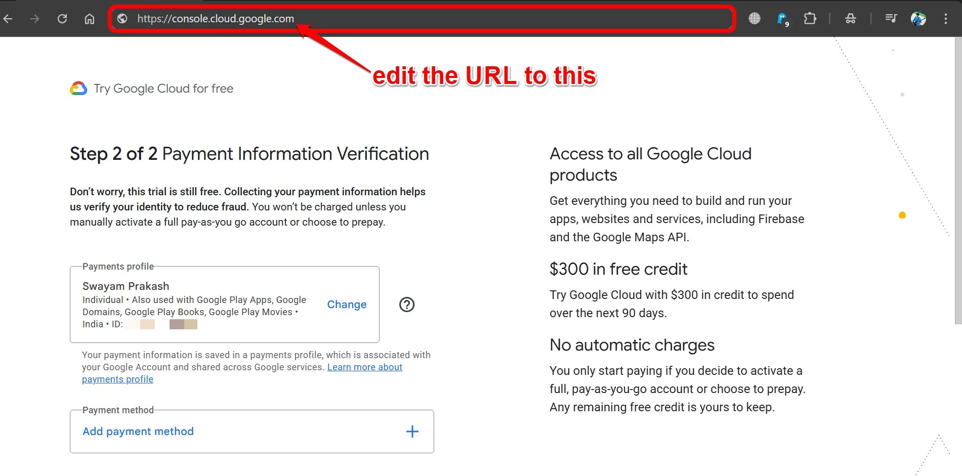 Google VEO 3 FREE for 90 Days! Step-by-Step Guide 6 redirect to Google cloud console