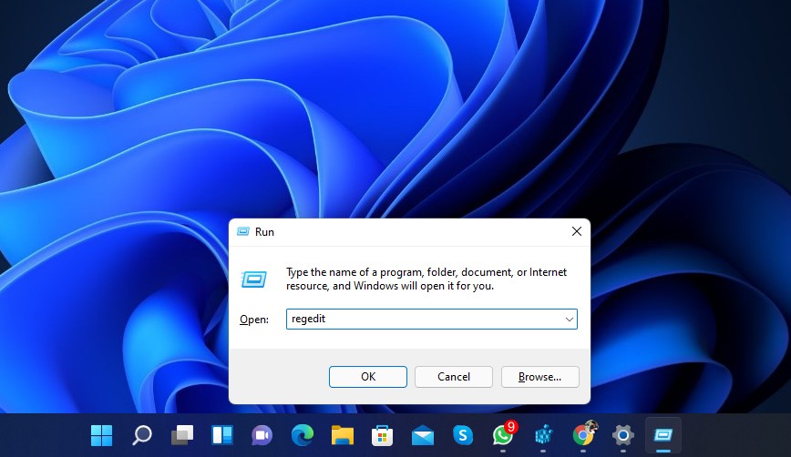 regedit