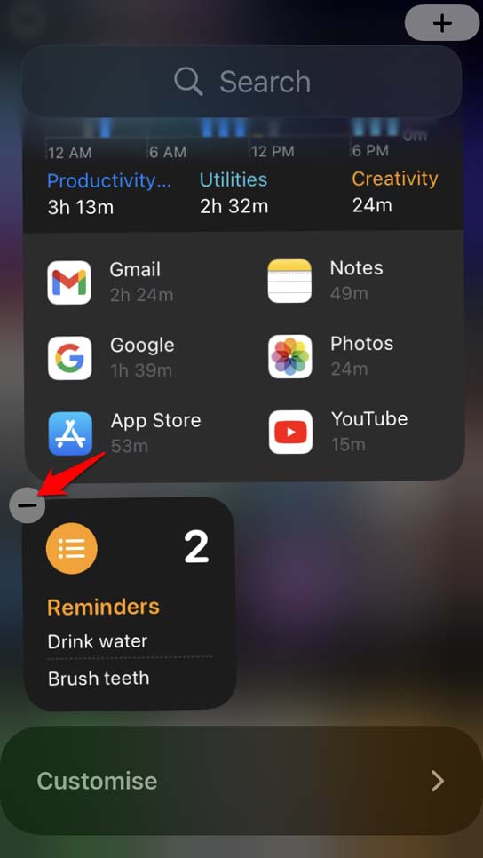 How To Fix iPhone Reminders Not Working on iOS 15 9 remove reminders widget