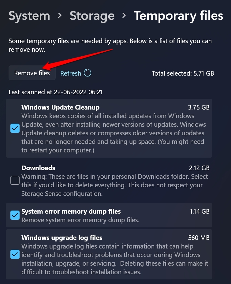 How to Fix WhatsApp Desktop is Not Downloading Images 15 remove temporary files from Windows OS