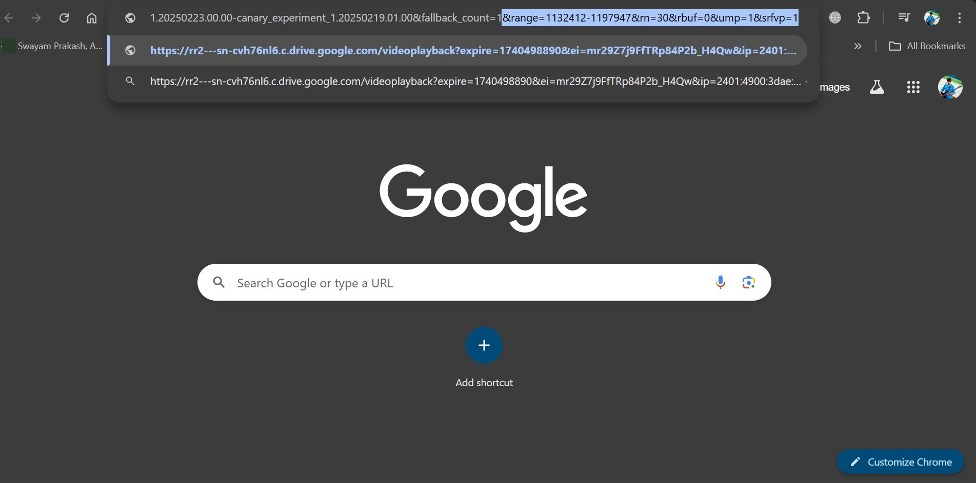 Download Protected Google Drive Videos: Save Restricted Video 8 remove the selected part from the URL
