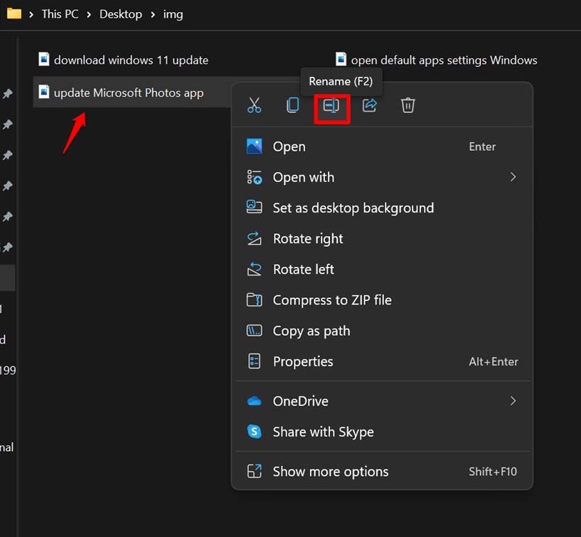 Can't Open JPG Files on Windows 11: How to Fix 5 rename-a-JPEG-file