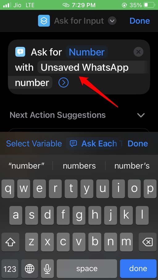 How to Send WhatsApp Message Without Adding Number on iPhone and Android? 7 rename the prompt