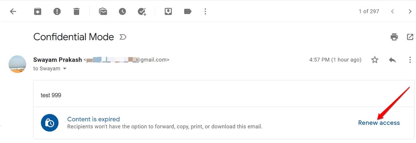 How to Send Confidential Email in Gmail? 12 renew access from confidential email