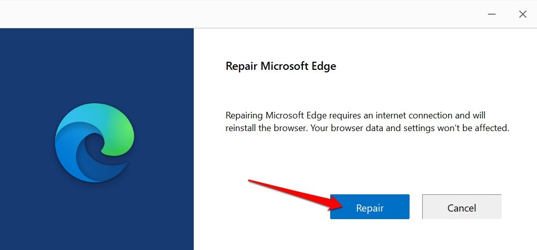 How to Fix “Microsoft Edge is Not Responding” in Windows 11 11 repair microsoft Edge