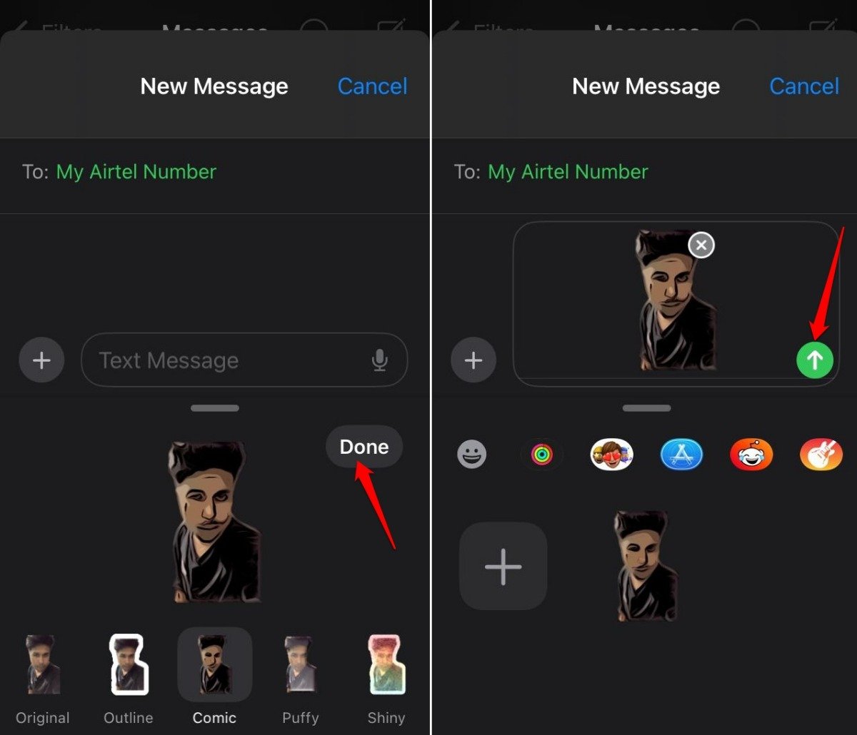 How to Fix Stickers Not Working in Messages App on iPhone 5 resend a live sticker on iPhone messages