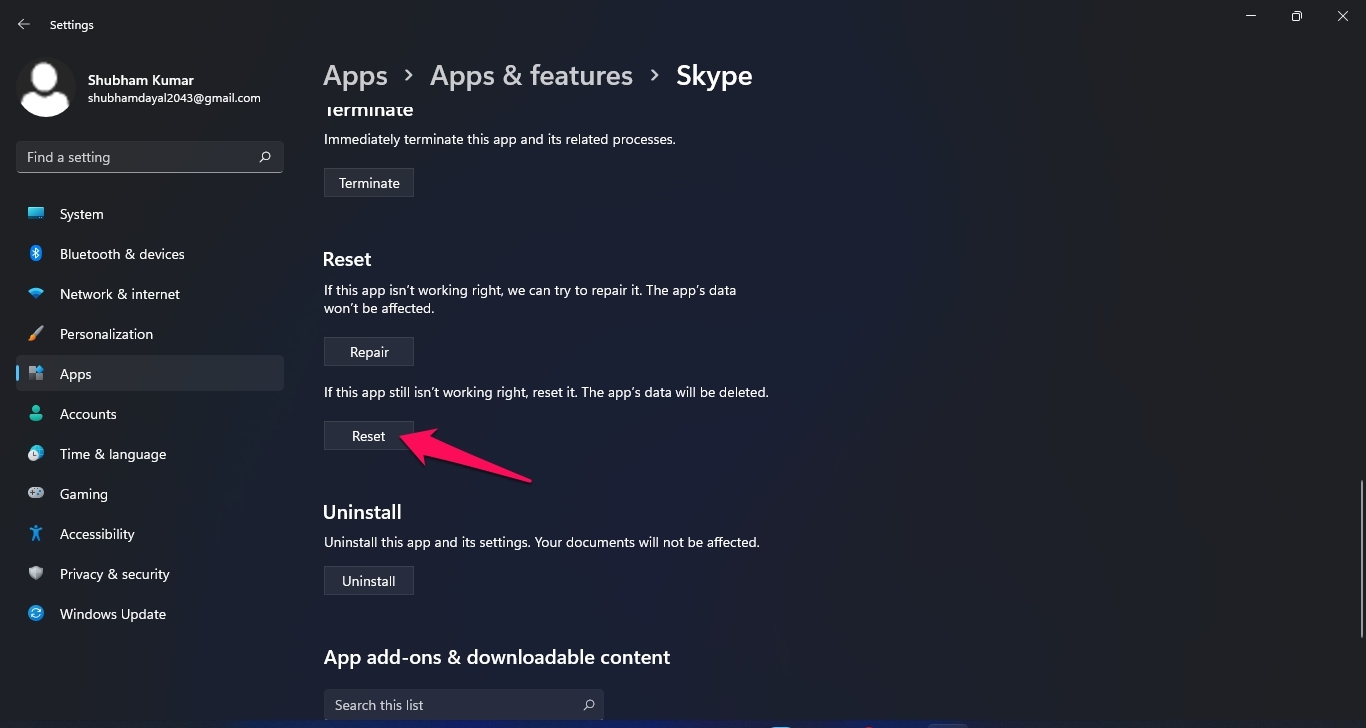 Skype Stereo Mix Not Working in Windows 11? Fix it now 22 reset