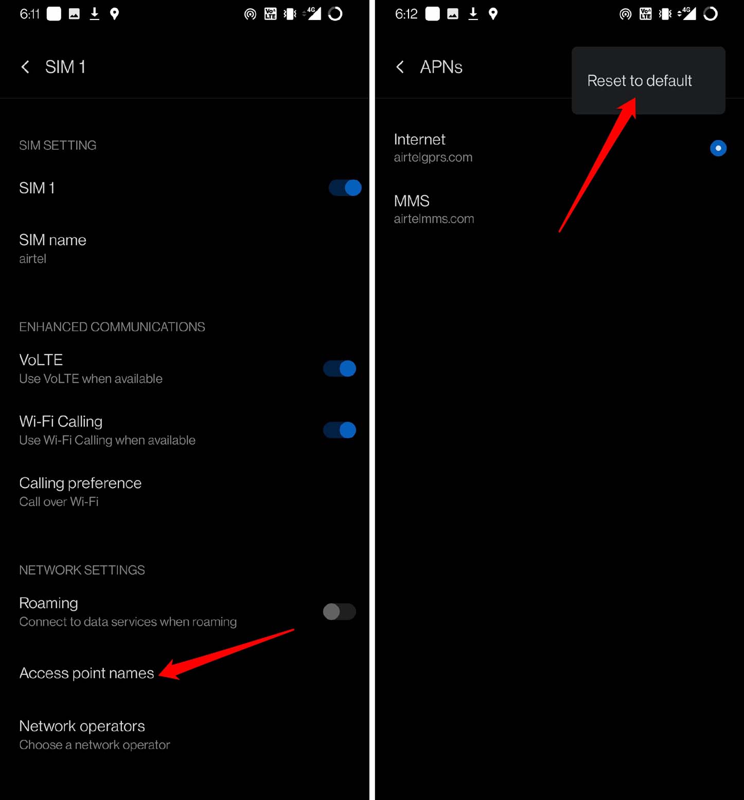 How to Fix Mobile Internet Data Not Working on Android? 10 reset APN