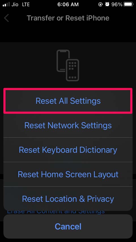 Vibration Not Working on iPhone: How to Fix 12 reset all settings iPhone