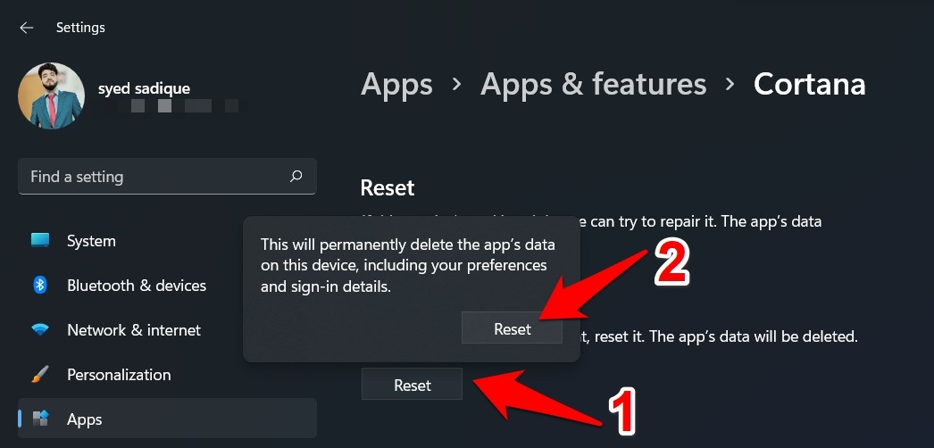 How to Fix ms-resource:Appname Error in Windows 11? 11 reset app windows 11