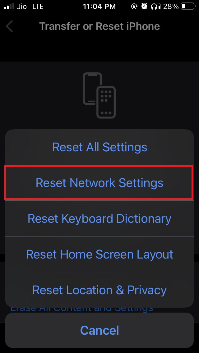 How to Fix TextNow Not Working on iPhone? 5 reset network settings apple maps